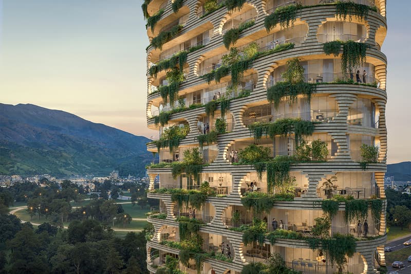 Kengo Kuma & Associates Uribe Schwarzkopf Qapital Tower Quito Ecuador Project