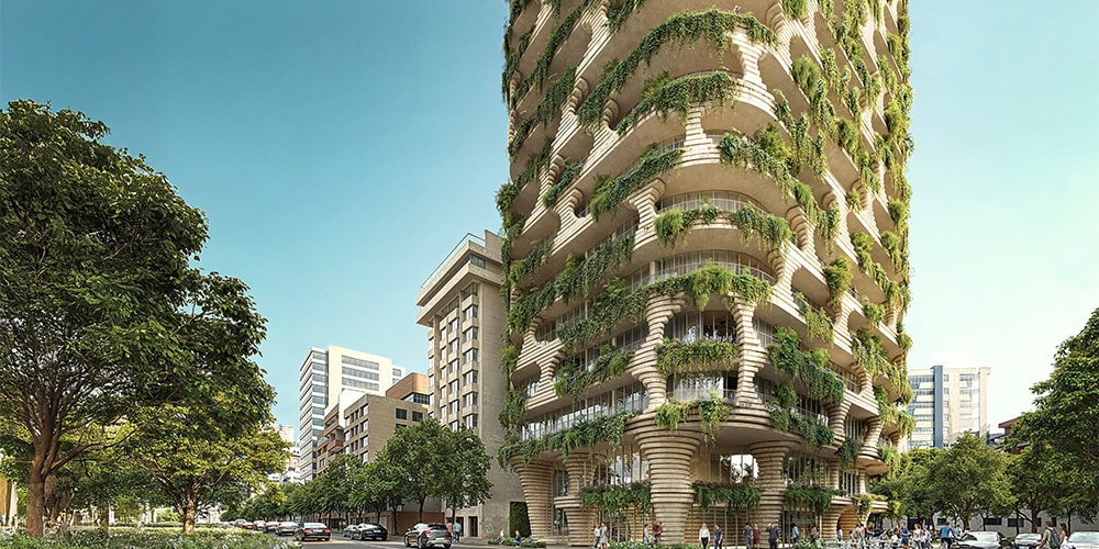 Kengo Kuma’s Qapital Tower Brings Nature to Quito’s Skyline