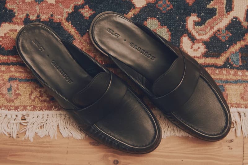 NN.07 Grenson Moccasin Mule Leather Loafer Collaboration Release Info 