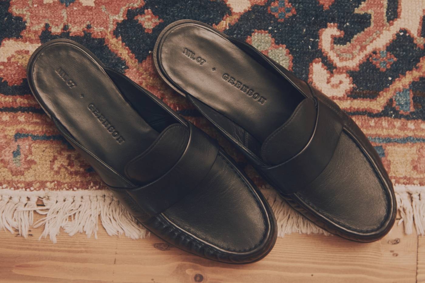 NN.07 Grenson Moccasin Mule Leather Loafer Collaboration Release Info 