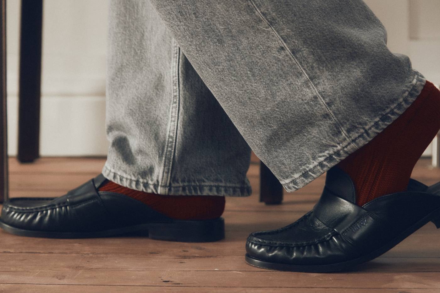 NN.07 Grenson Moccasin Mule Leather Loafer Collaboration Release Info 
