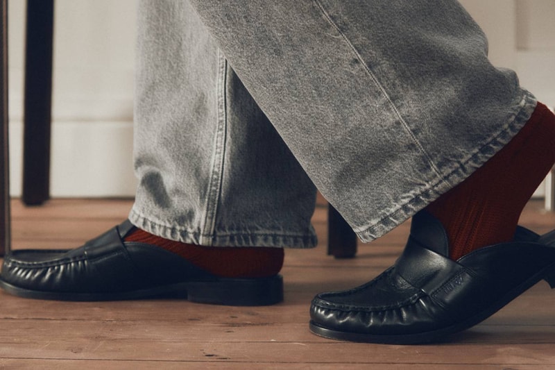 NN.07 Grenson Moccasin Mule Leather Loafer Collaboration Release Info 