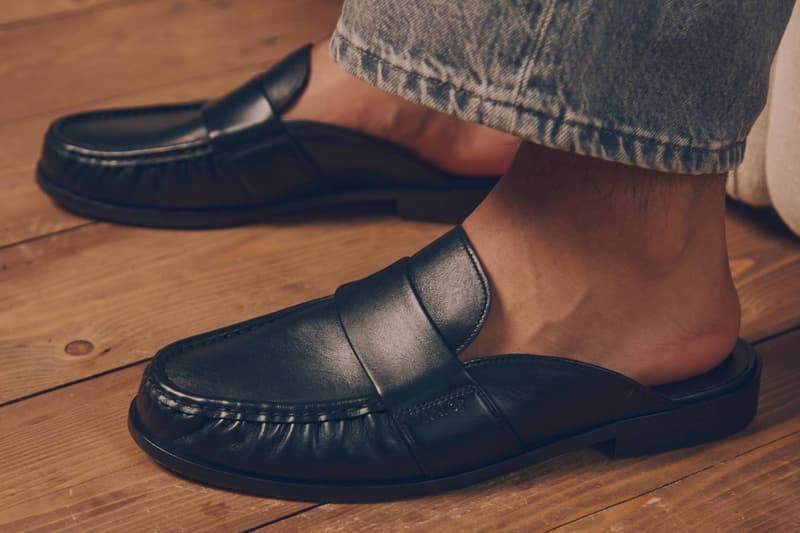 NN.07 Grenson Moccasin Mule Leather Loafer Collaboration Release Info 