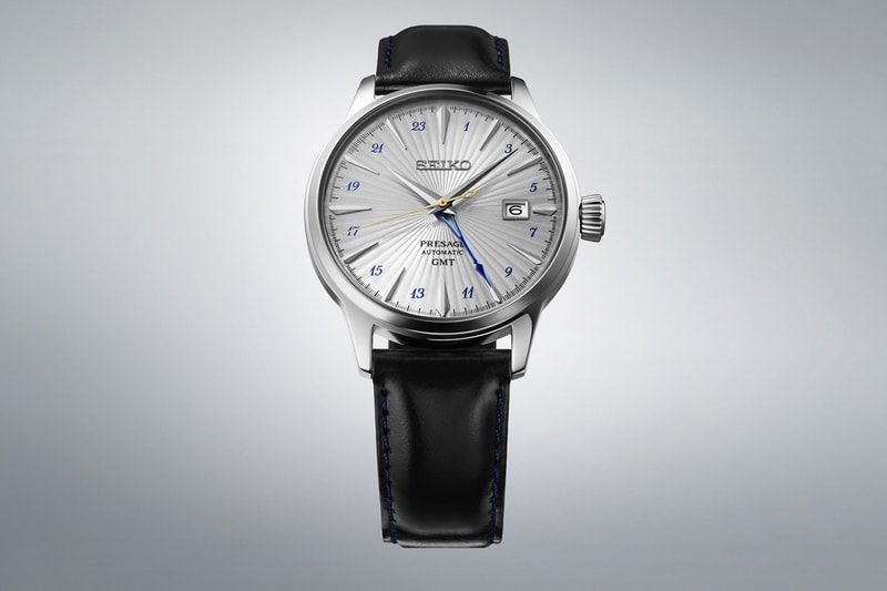 Seiko Presage "Silver Bullet" Cocktail Time GMT Release Info