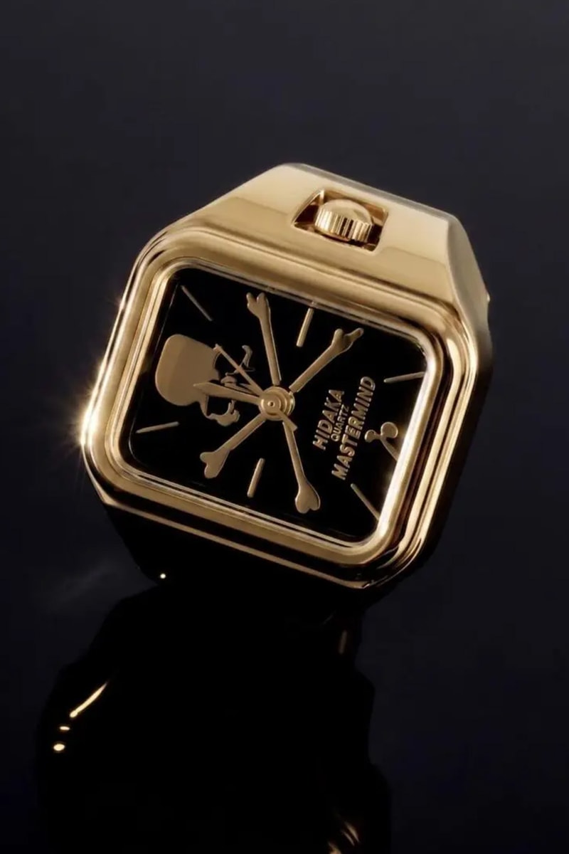 HIDAKA mastermind JAPAN Ring Watch portable ashtray collaboration Release Info