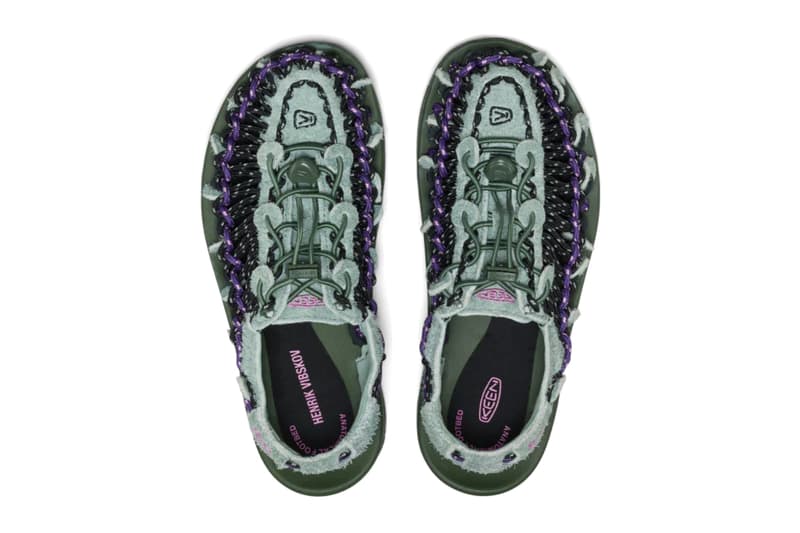 Henrik Vibskov KEEN uneek 360 leather spring summer ss 2026 Collaboration collection 1032222 1032223 1032541 1032540 Release Info