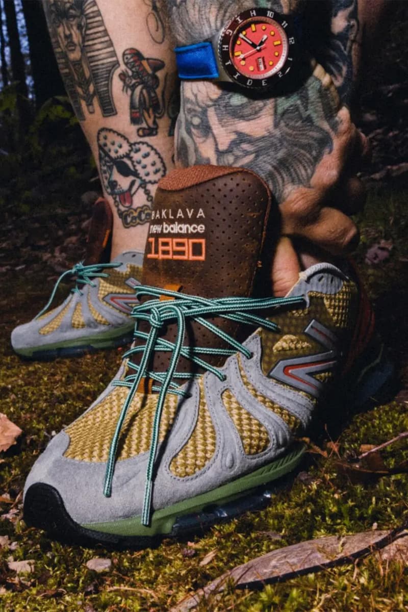 Action Bronson Baklava  New Balance 1890 “Planet Frog” First Look Info