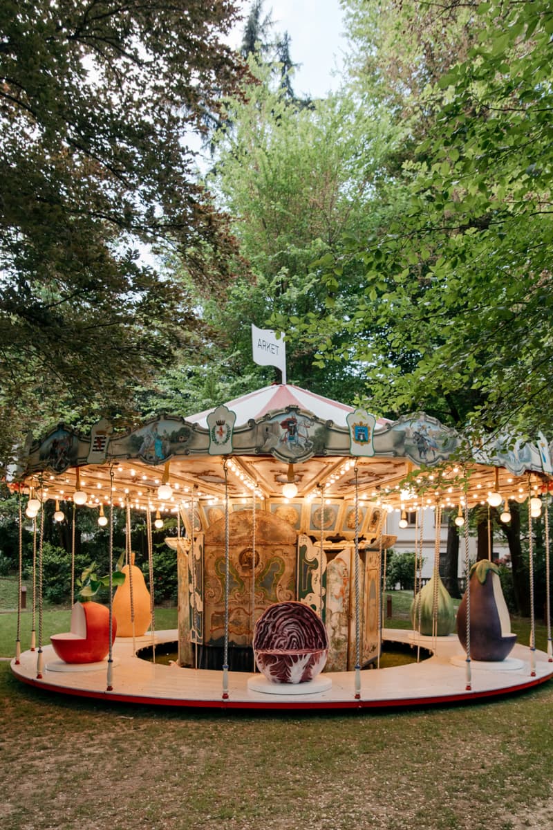 ARKET Laila Gohar Reimagined Carousel Milan Design Week 2026 Giardino delle Arti 