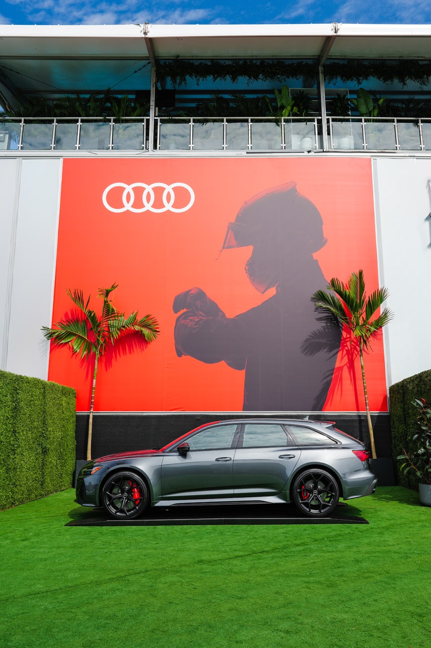 Inside the Exclusive Audi Turn 1 Club at F1 Miami Nico Hulkenberg Gabriel Bortoleto Formula 1
