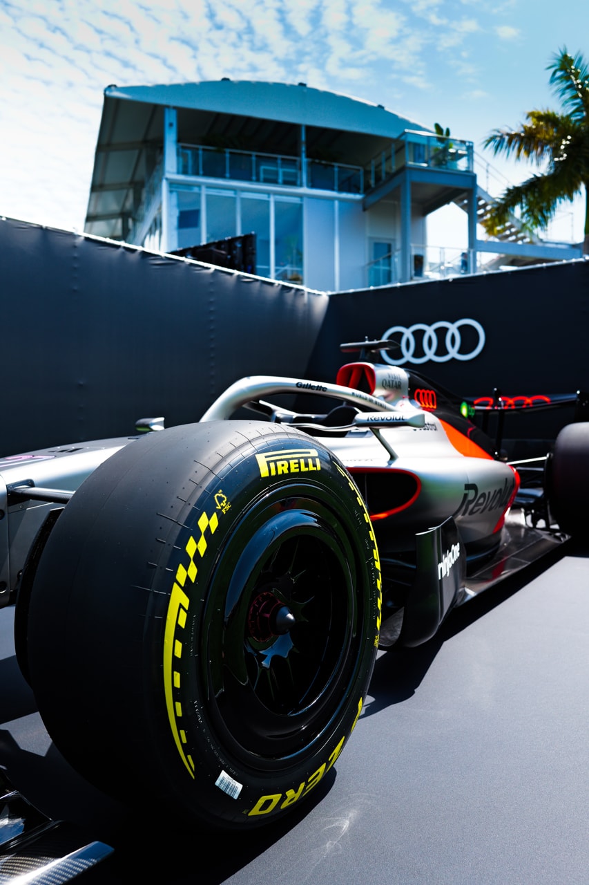 Inside the Exclusive Audi Turn 1 Club at F1 Miami Nico Hulkenberg Gabriel Bortoleto Formula 1