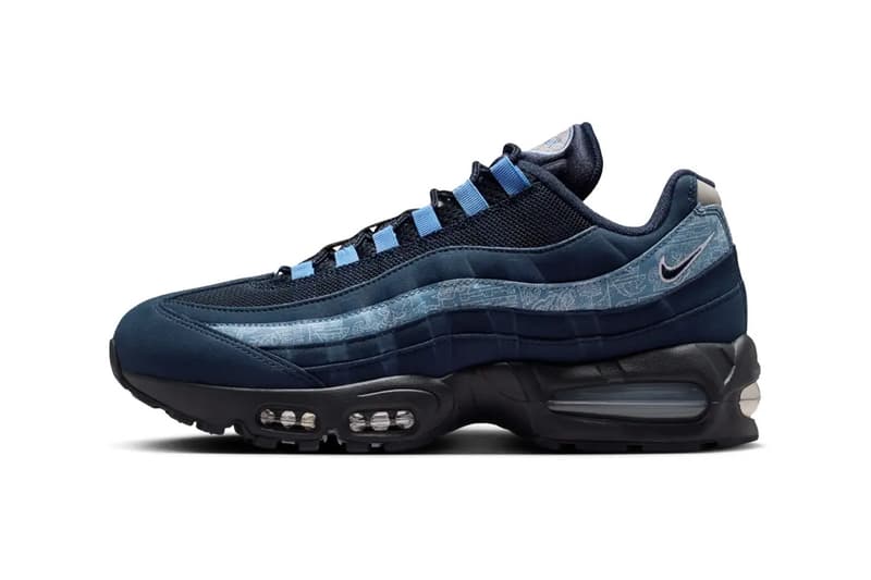 Nike Air Max 95 Big Bubble SE "Obsidian/Work Blue" Multi-Color/Obsidian/Work Blue/White IU2254-900 release info
