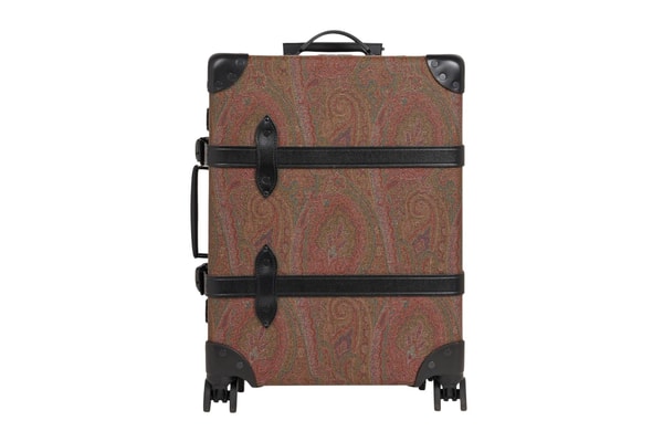 Globe Trotter ETRO arnica suitcase cross body bag collaboration Release Info