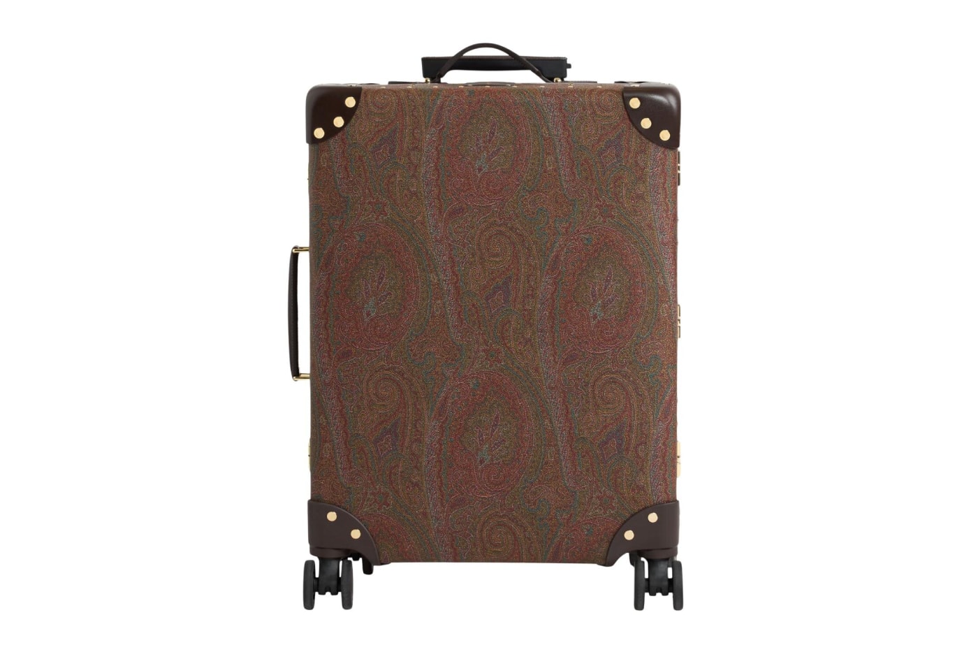 Globe Trotter ETRO arnica suitcase cross body bag collaboration Release Info