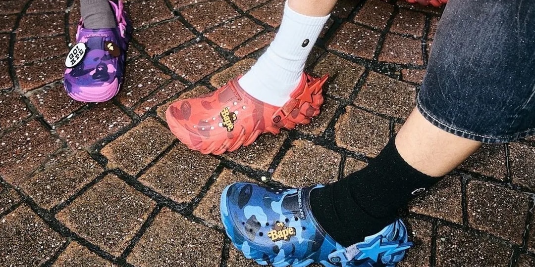BAPE and Crocs Reunite for a Rugged Echo RO Clog Pack