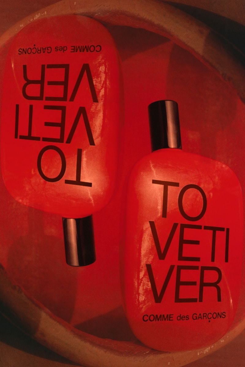 COMME des GARÇONS Parfums TO VETIVER Release Info Antoine Maisondieu Dover Street Market