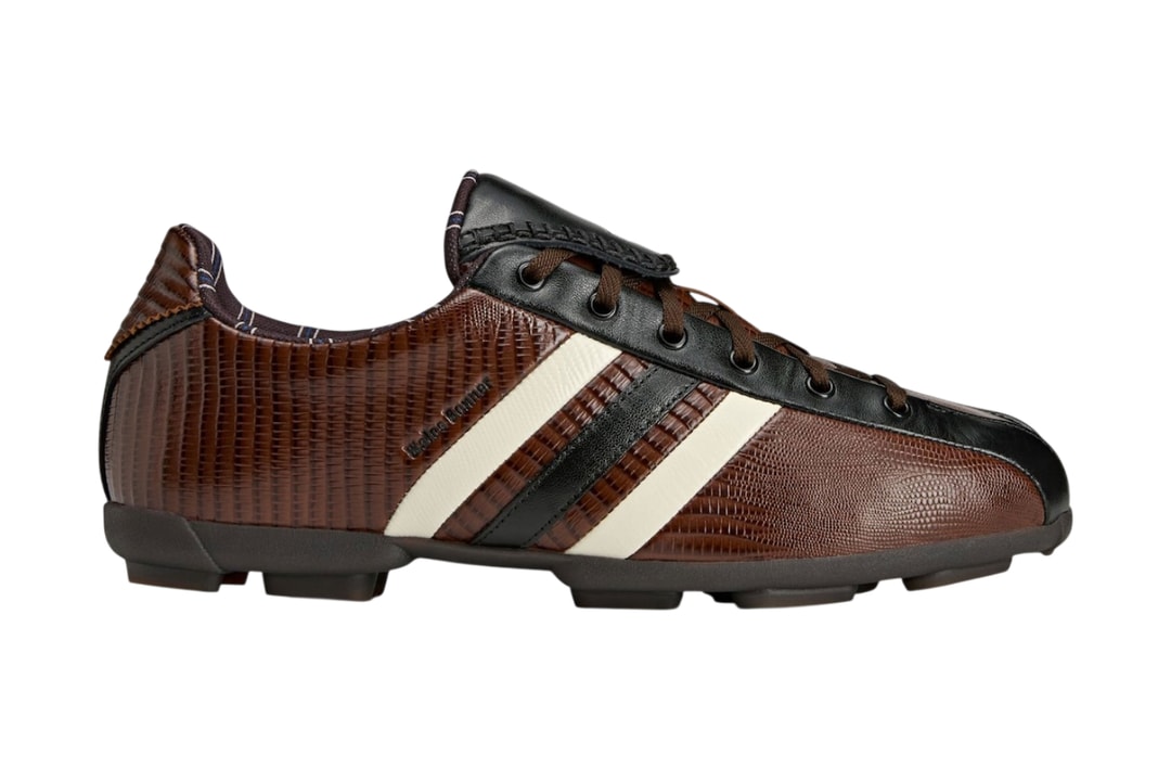 Take an Official Look at Wales Bonner’s adidas and Y-3 Field Lizzard Sneaker