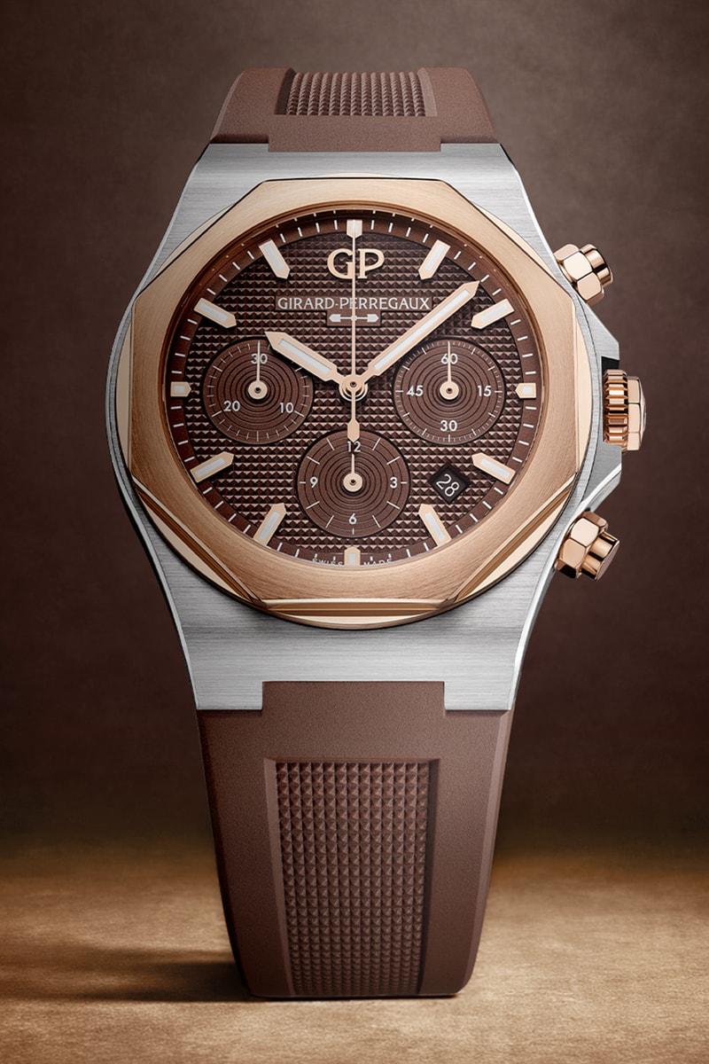 Girard-Perregaux  Laureato Chocolate Chronograph 42mm Release Info Reference 81020-56-3578-1CX