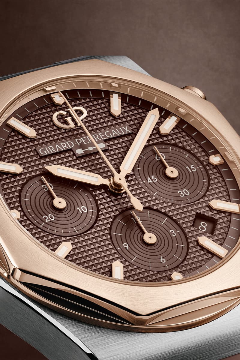 Girard-Perregaux  Laureato Chocolate Chronograph 42mm Release Info Reference 81020-56-3578-1CX