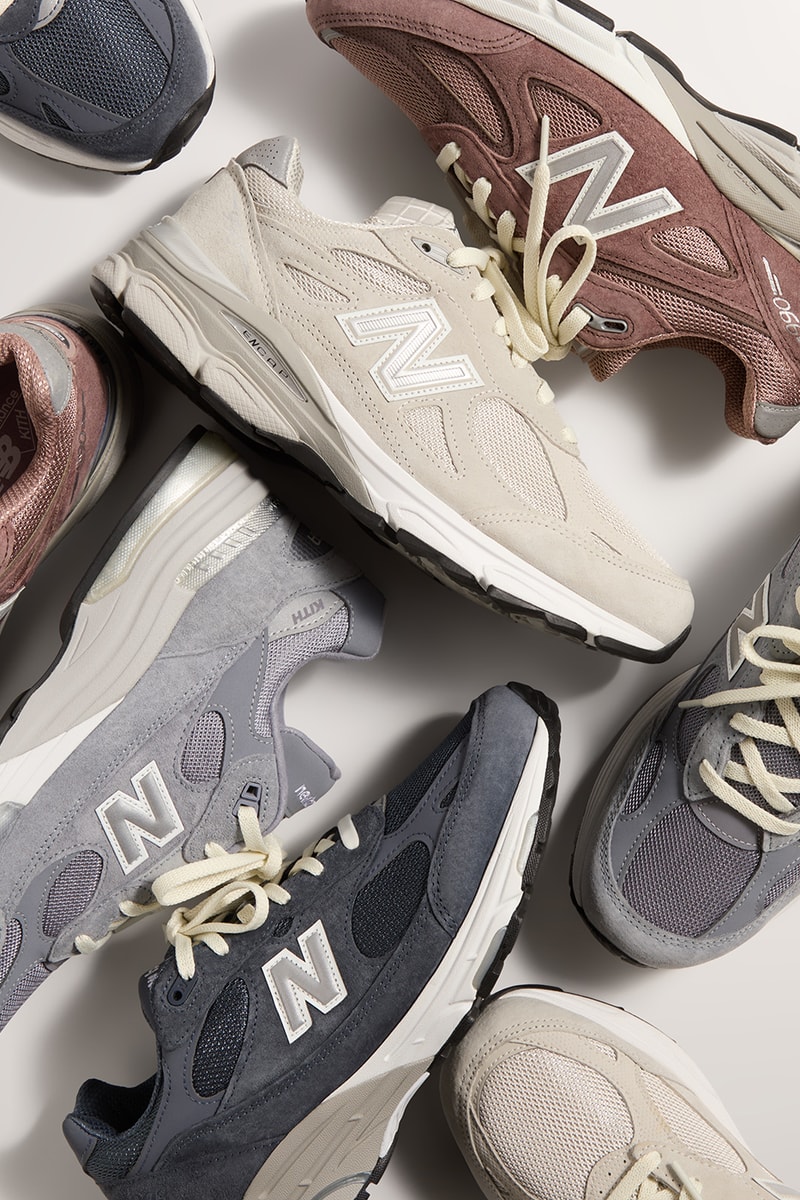 Kith Marks Its LA Expansion With a Four-Piece New Balance 99X Pack 990v4 990v3 992 993 collaboration collaborations kith west hollywood