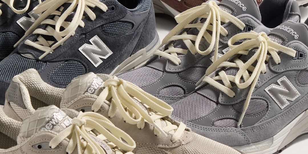Kith Marks Its LA Expansion With a Four-Piece New Balance 99X Pack
