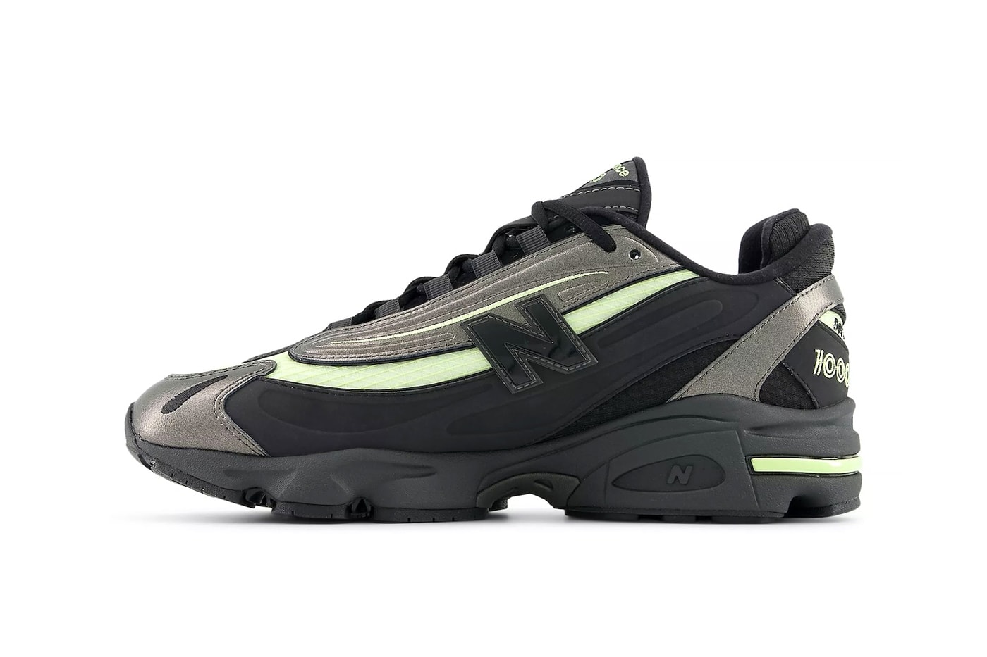 New Balance 1000 “Black Metallic/Dry Lime” Release Info U10008WZ summer 2026 nb sneakers