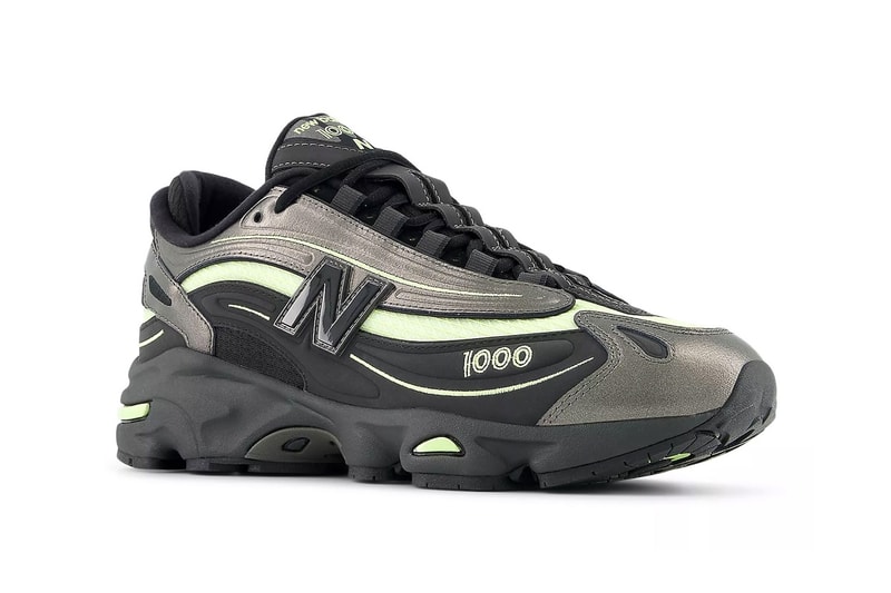 New Balance 1000 “Black Metallic/Dry Lime” Release Info U10008WZ summer 2026 nb sneakers