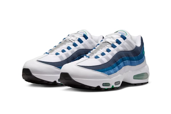 Nike Air Max 95 Big Bubble "Slate" Release Info IH7855-100 White/Lake Blue-French Blue-Emerald Green