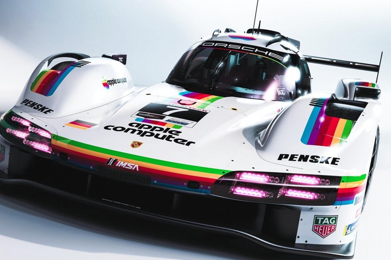 Where Tech Meets Track, Porsche Fielded a Historic Apple Computer Livery at Laguna Seca factory porsche 963 prototypes