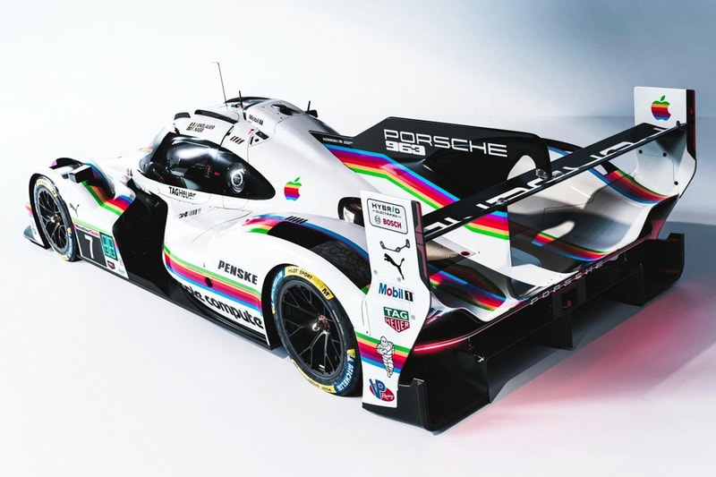Where Tech Meets Track, Porsche Fielded a Historic Apple Computer Livery at Laguna Seca factory porsche 963 prototypes