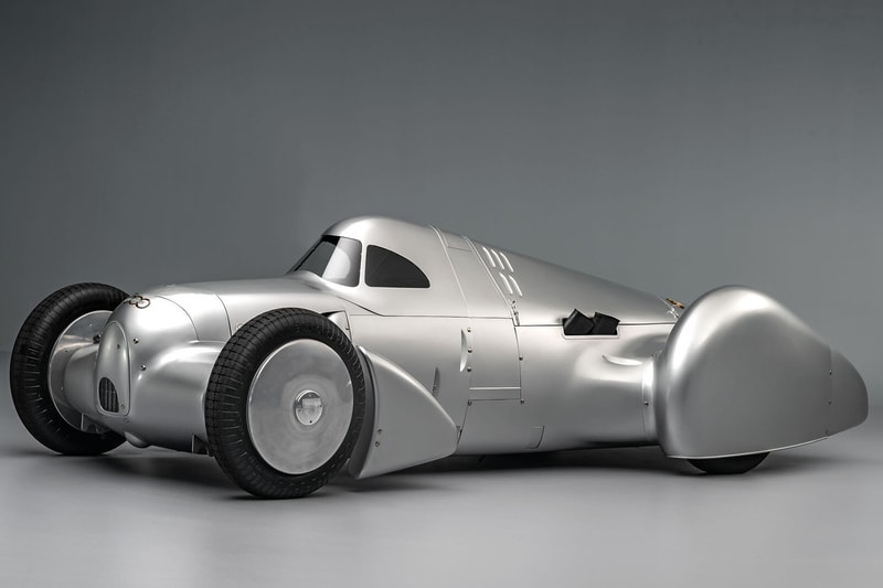 Silver Arrow Reborn: Audi Tradition Unveils the Recreated 1935 Auto Union Lucca good wood festival of speed record breaking