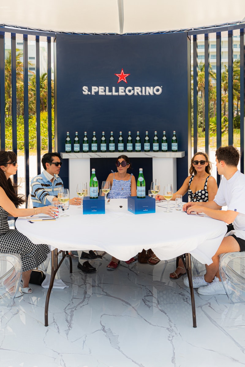 S.Pellegrino Dinner Dialogues Event in Miami Grand Prix