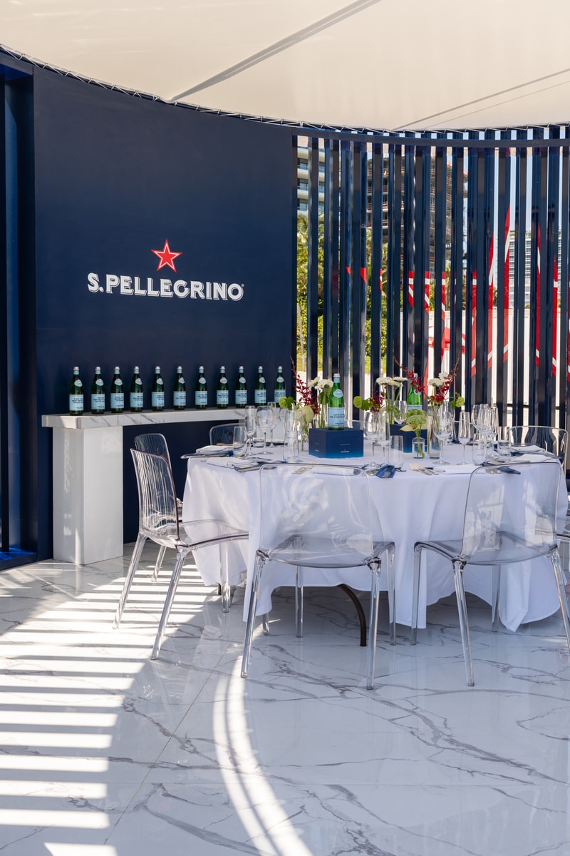 S.Pellegrino Dinner Dialogues Event in Miami Grand Prix