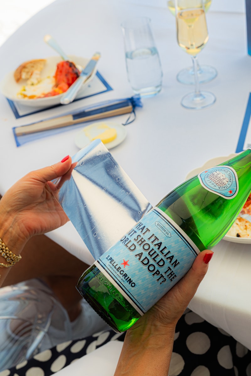 S.Pellegrino Dinner Dialogues Event in Miami Grand Prix