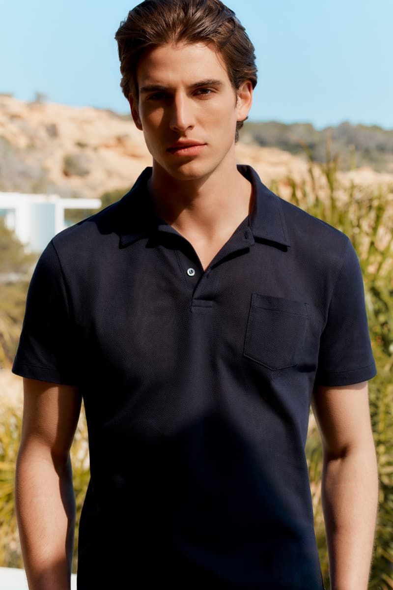 Sunspel Sea Island Riviera Polo 20th Anniversary Release Info
