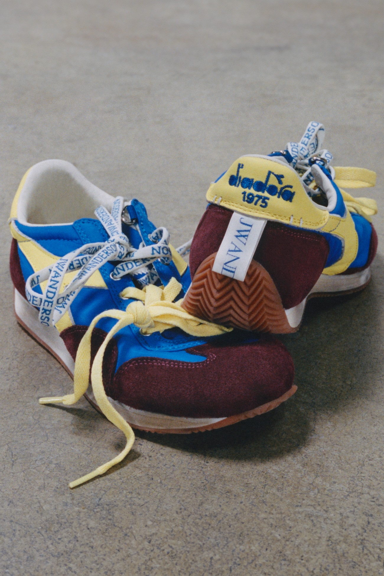 JW ANDERSON Diadora Runner Sneaker Collaboration