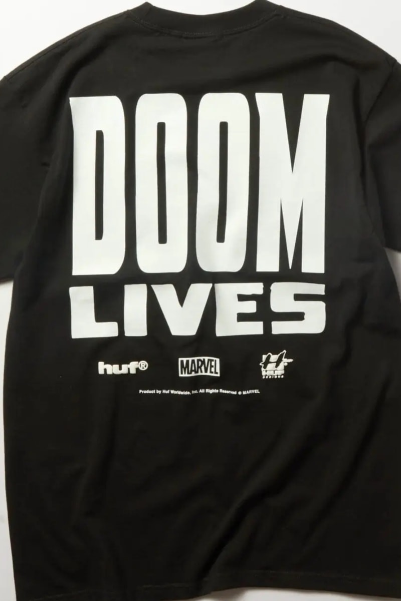 HUF MARVEL Collection Release Info Wolverine Spider-Man Venom Ghost Rider Punisher Daredevil Doctor Doom