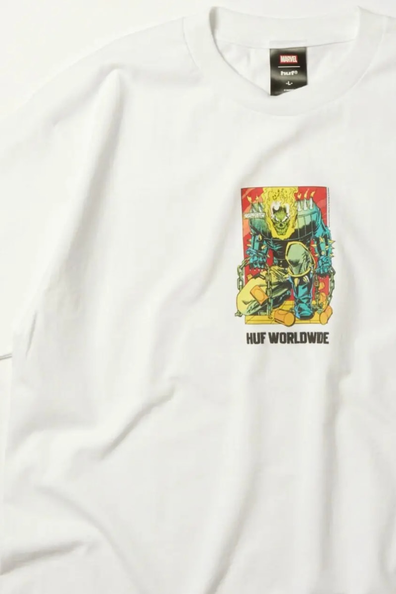 HUF MARVEL Collection Release Info Wolverine Spider-Man Venom Ghost Rider Punisher Daredevil Doctor Doom