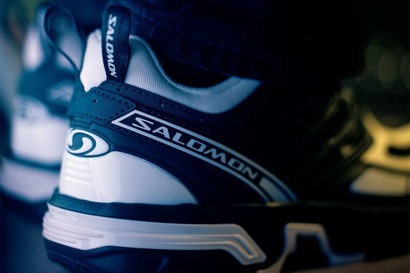Salomon ACS Pro Nami Pack Japan-exclusive sneaker featuring wave-inspired design details - detail view 3