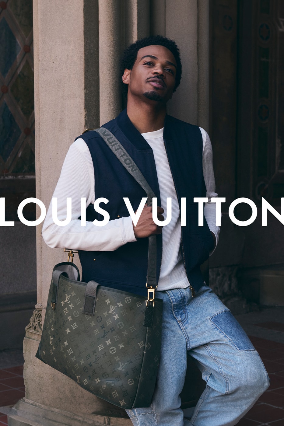 Tyshawn Jones Stars in Louis Vuitton's Men's Pre-Fall 2026 Campaign pharrell williams debut