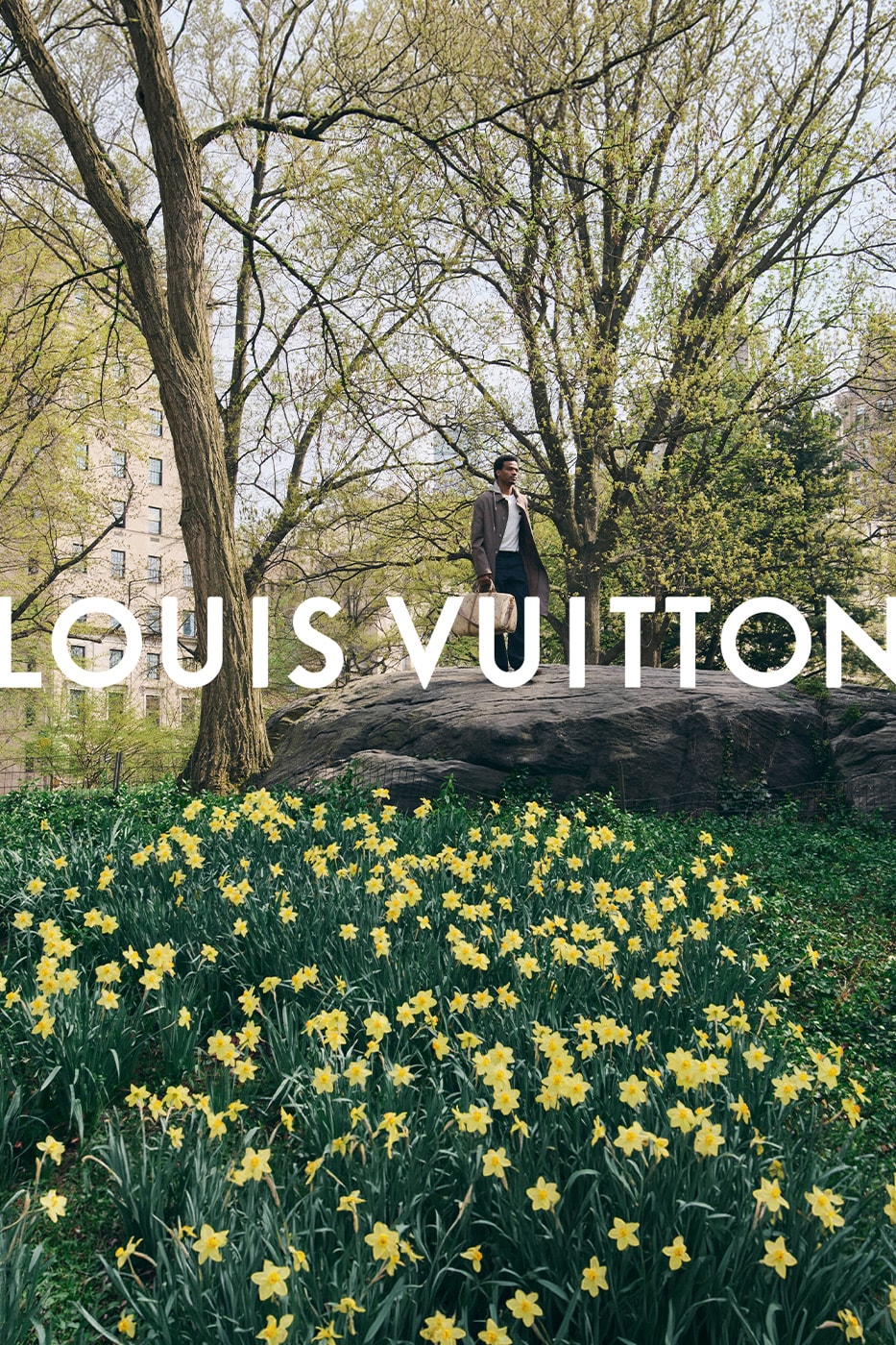 Tyshawn Jones Stars in Louis Vuitton's Men's Pre-Fall 2026 Campaign pharrell williams debut