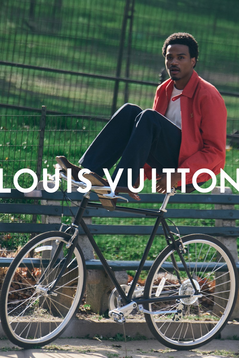 Tyshawn Jones Stars in Louis Vuitton's Men's Pre-Fall 2026 Campaign pharrell williams debut