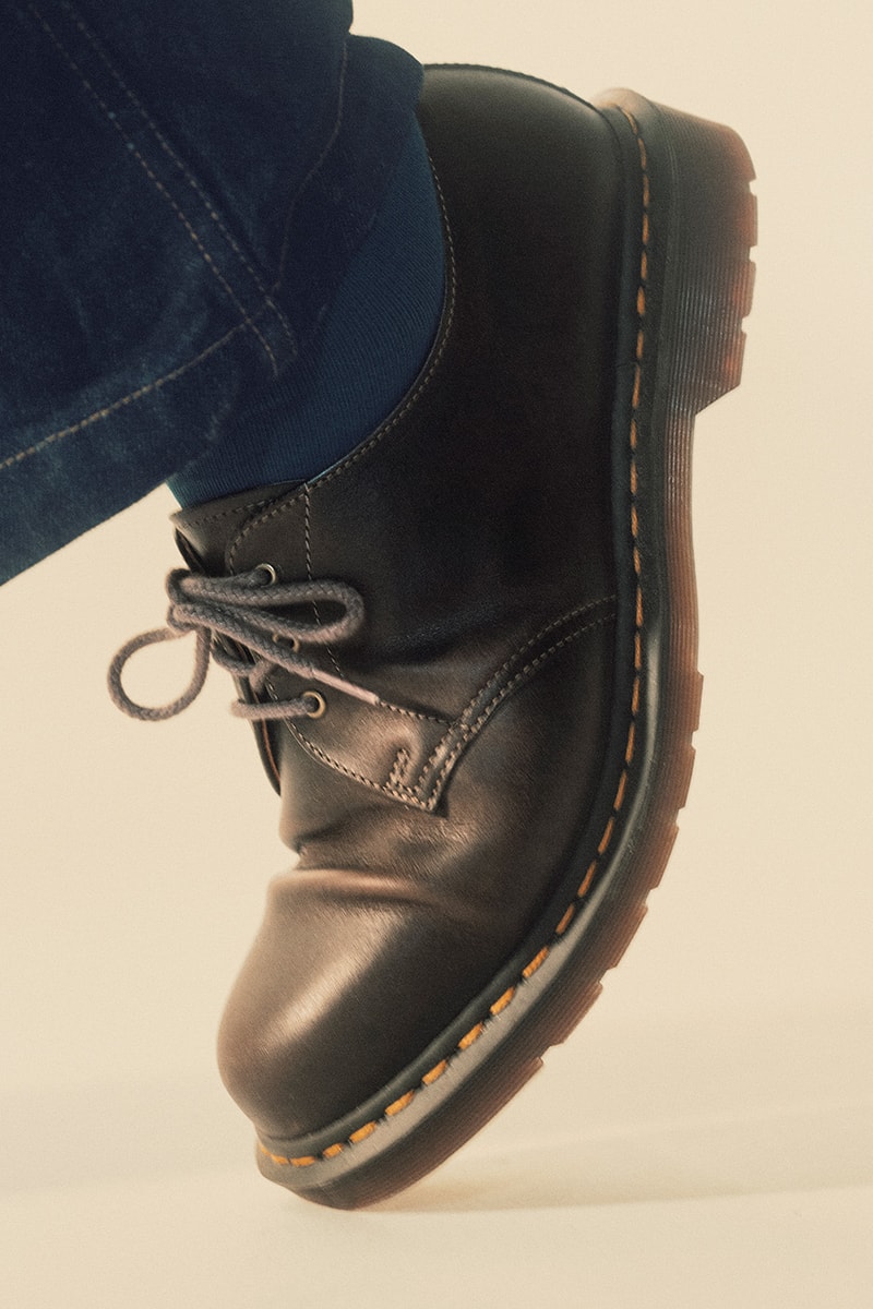 Dr Martens New 1461 Made in England Shoe green buckingham burgundy 42467300 43075600 Release Info