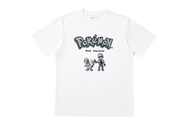 Pokémon × UNIQLO UT 第二彈回歸　重現初代 Game Boy 黑白點陣像素風