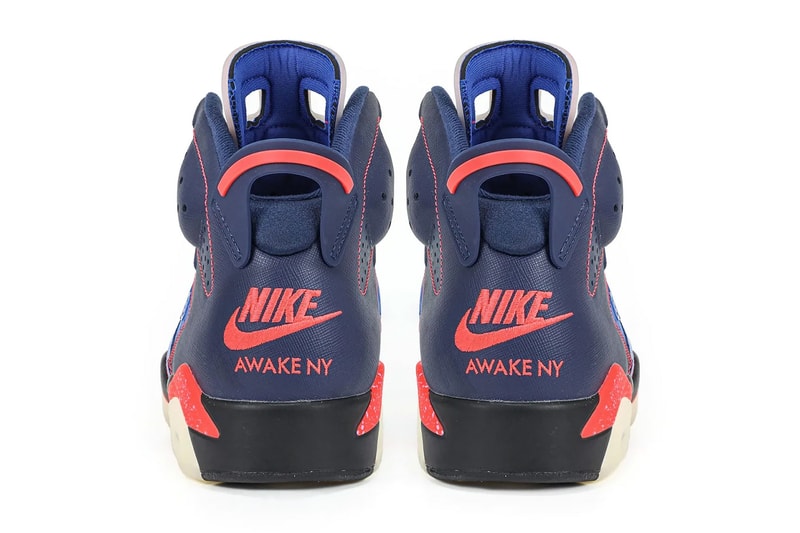 Dual Threat Collabs Surface in the Awake NY x Air Jordan 6 "Midnight Navy" and "Playful Pink" collaboration new york Midnight Navy/Infrared 23-Game Royal-Light Blue IQ5706-400