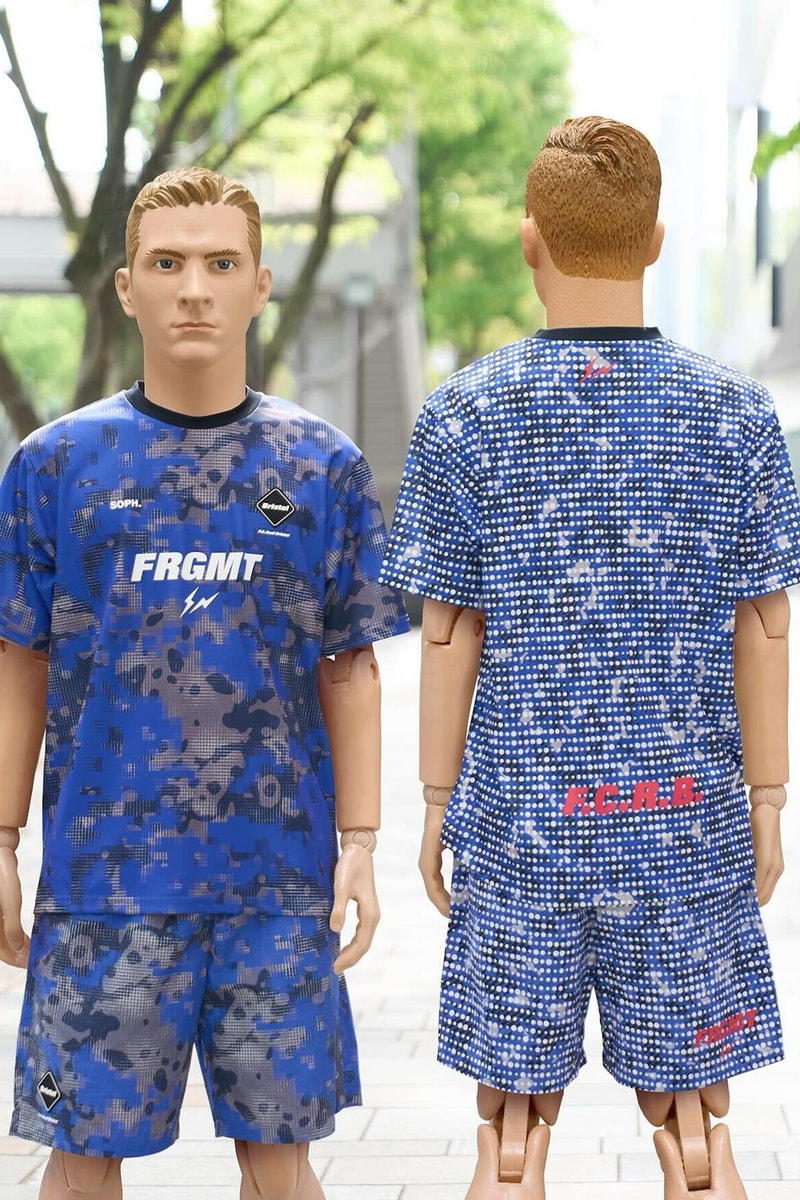 fragment design and F.C. Real Bristol Team up for the "FOOTBALL IS NEVER BORING" Capsule collaboration hiroshi fujiwara sophnet