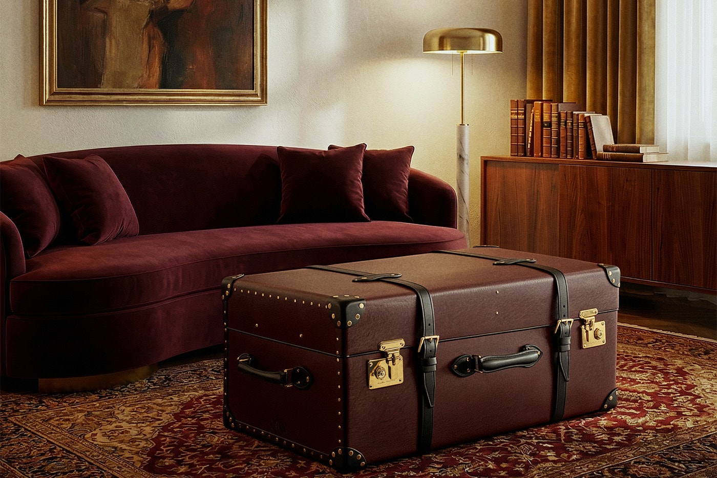 Globe-Trotter Home Collection Steamer Home Trunk