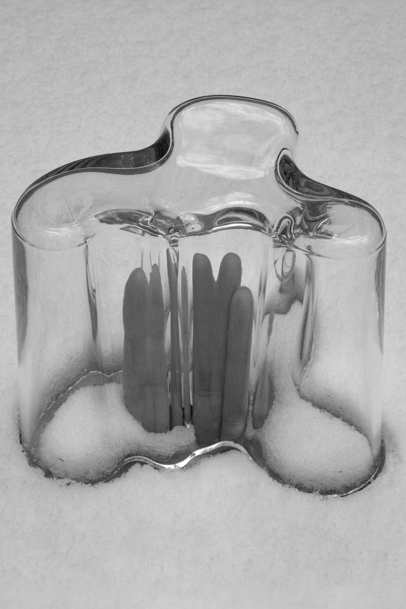 Arno Rafael Minkkinen spirit of alto alvar vase design photography anniversary campaign time Janni Vepsäläinen finland fluid movement 
