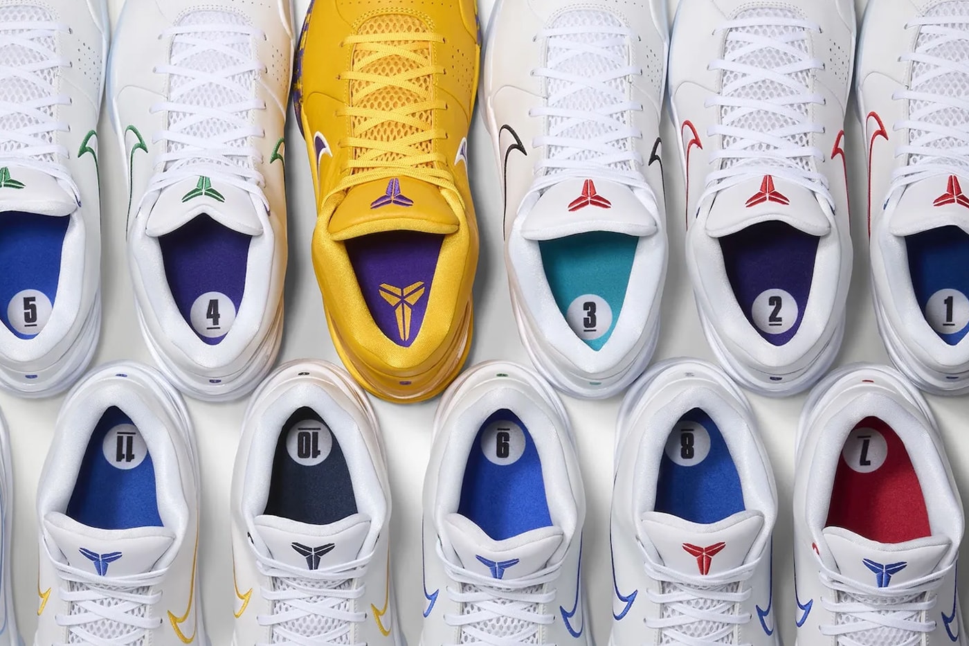 Nike Unveils an Ambitious 14-Pair "Blind-Box" Kobe 4 Protro "Draft Day" Pack kobe bryant black mamba