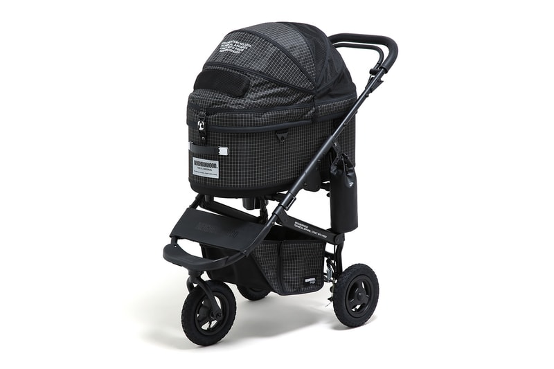NEIGHBORHOOD x AIRBUGGY PET Reinvent the Pet Stroller With Reflective Ripstop Construction