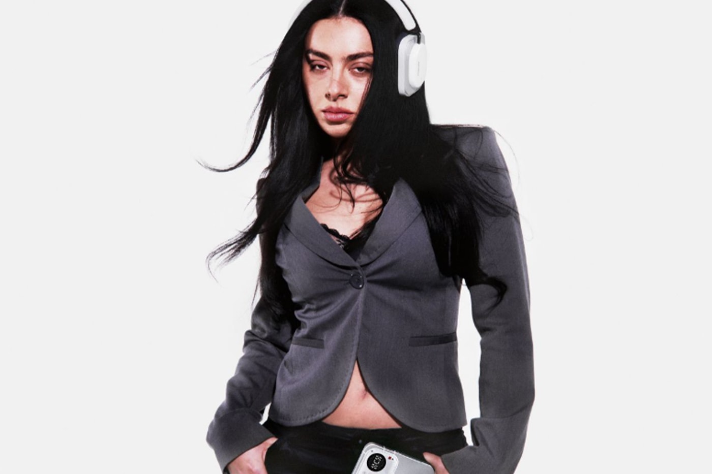 Charli xcx Joins Nothing as Global Brand Ambassador and Shareholder london uk earphones music artist